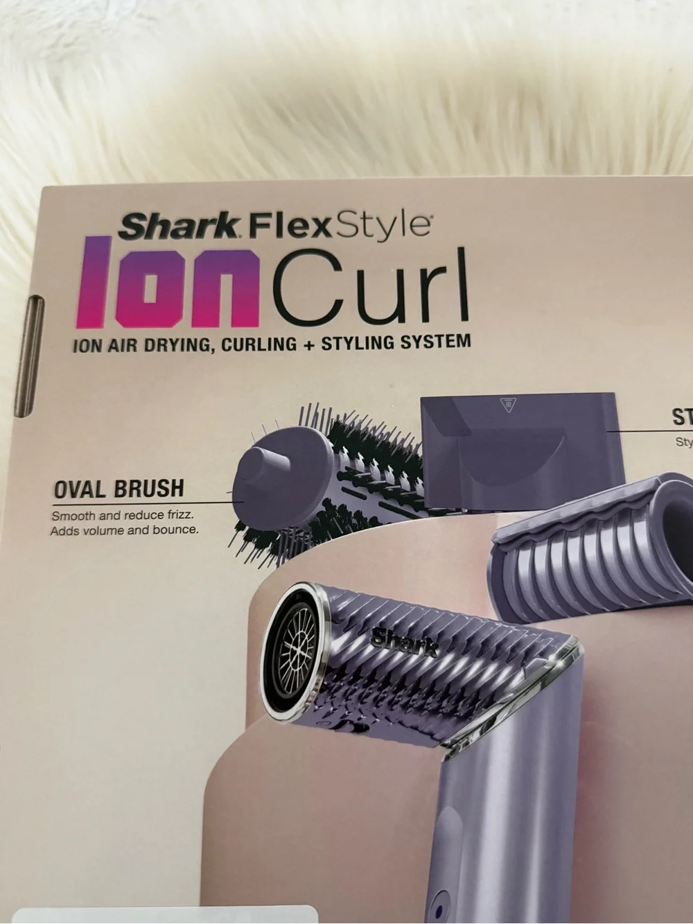 Shark Beauty Flex Style IonCurl Hair Styler in Lilac NEW